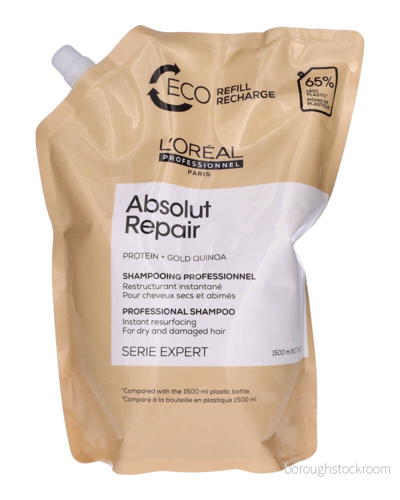 ABSOLUT REPAIR Gold Refill schampo 1500 ml 3474637090821