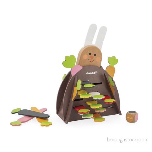 Janod Spelmagic Carrot Leksaker för barn, Storlek: One Size, Multi coloured 3700217324735