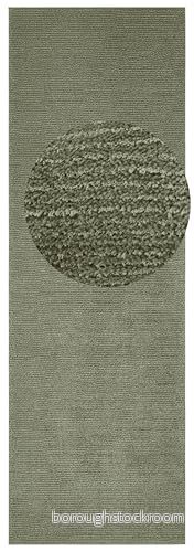 Extra mjuk kort matta super soft från Mint Rugs Supermjukt 80x250 cm Moosgrün 4260648231525
