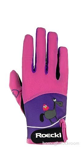 Roeckl Sport ridhandske Kansas, barn sommarhandske, rosa 3 4044791642304