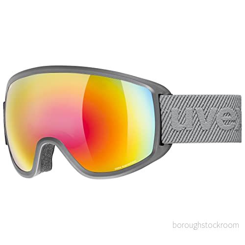 uvex topic FM sphere, Skidglasögon unisex vuxen, grey/rainbow rose, one size 4043197363073