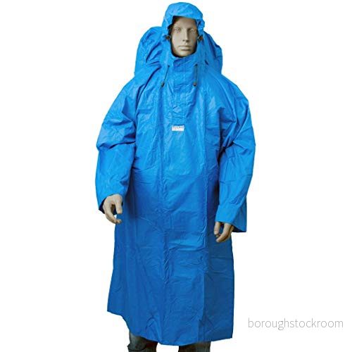 LOWLAND OUTDOOR Ryggsäck regnponcho, blå 8718627781357 LOWLAND OUTDOOR Ryggsäck regnponcho, blå 8718627781357