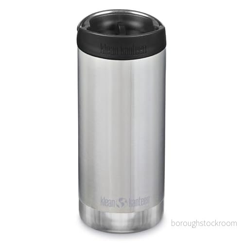 Klean Kanteen 355ml TKWide VI CaféCap silver 1008301 763332064750