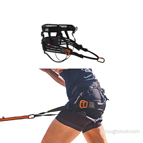 Non stop dogwear CaniX bälte Hands Free Dog Running för Canicross. Bekvämt midjebälte jogging och träning av hundar. Storlek M 7071652012355