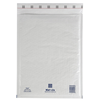 Bubbelpåse Mail Lite H5 270x360 mm vit, 50 st 5051146000084