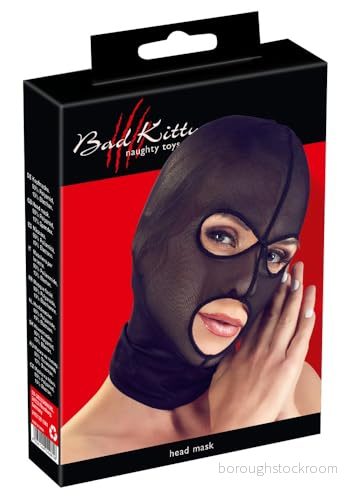 Bad Kitty Huvudmask Svart 4024144044818