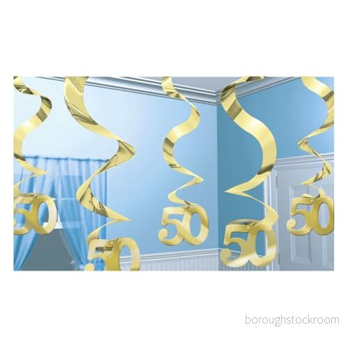 DEC HANG swirl:GOLDEN ANNIVERS 48419535348