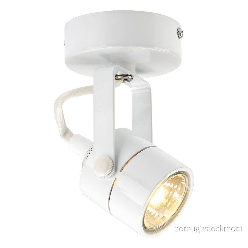 SLV Spot 79 Takspotlight 1fl. 230V vit 4024163103411