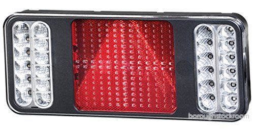 HELLA Baklykta - Coluna LED 24V påbyggd/skruvad ECE/ADR/GGVS Lyktglasfärg: glasklar Kabellängd: 1000mm Kontaktutf.-ID: EasyConn 1 x 7 Kontaktutförande: Hane 2VP 345 900-021 6416386945660
