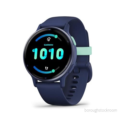 Garmin vivoactive 5 smartwatch AMOLED, Navy 753759324926