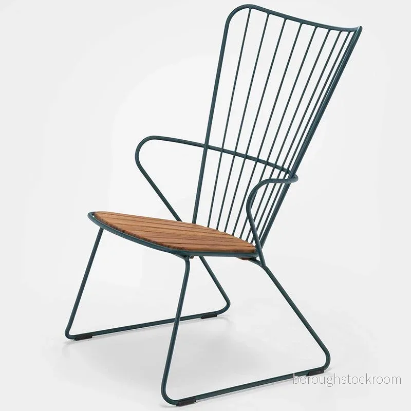 HOUE Paon Lounge chair stol Pine green H90 x D54 W59 cm 5714098011217