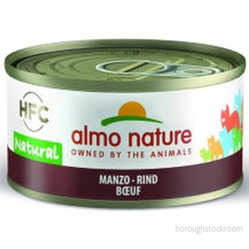 almo nature HFC Natural kattmat våt nötkött 24 pack (24 x 70 g) 8001154001761