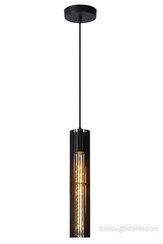 Lucide Lionel pendellampa med skärm av metall 5411212730428