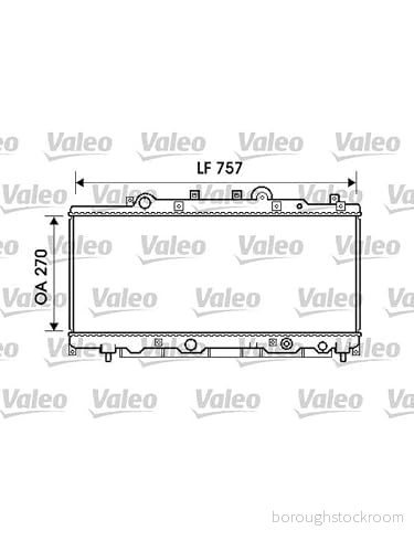 Valeo 734235 motorkylning 3276427342352