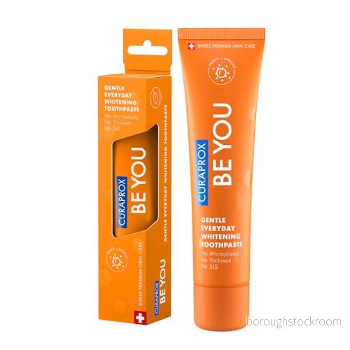 Curaprox BE YOU Persika + Aprikos Tandkräm - 60 ml - Orange 7612412429503