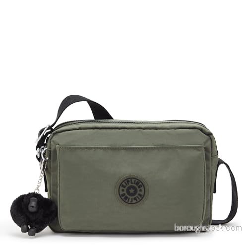 Kipling ABANU M Medium crossbody, Green Moss (Grön) 194905162236 Kipling ABANU M Medium crossbody, Green Moss (Grön) 194905162236