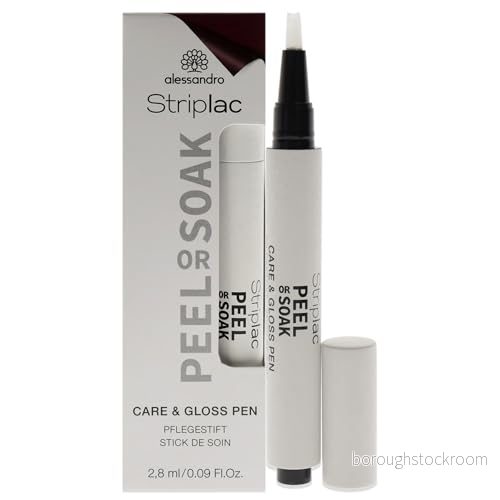 alessandro Striplac PEEL OR SOAK CARE & Gloss Finish Nagellack, Storlek: 6.5 ml, 4025087484198