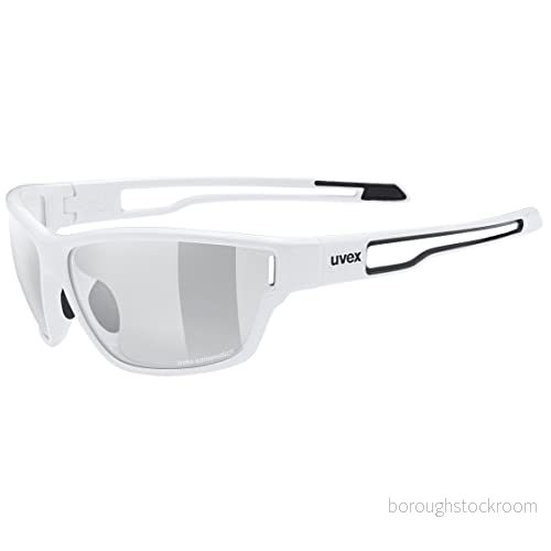 uvex sportstyle 806 V outdoor glasögon för dam och herr självtonande imskydd white/smoke one size 4043197335438
