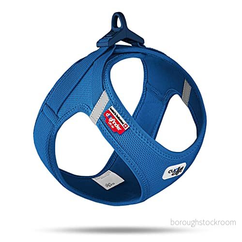 Curli Vest Harness Clasp Air Mesh Blue (XL) 7640455190258