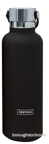 Dubbelväggig sportflaska 750 ml. svart 8436588851499