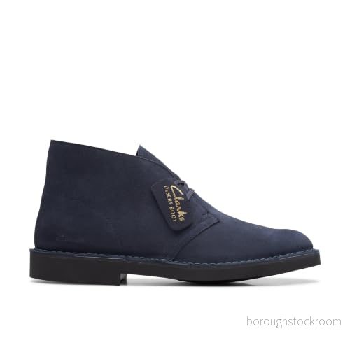 Clarks Desert Bt Evo Mens Navy Suede, 8 5059680602313