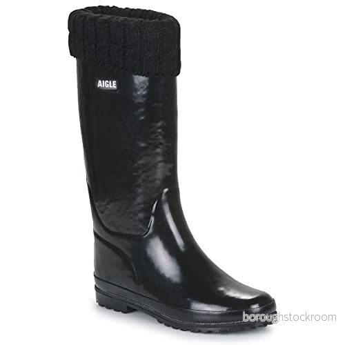 Aigle Eliosa Gummistövlar, Storlek: 37, Noir Naturgummi 3246578879397