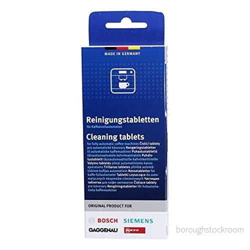 Bosch Siemens 00311969 Rengöring För Kaffemaskiner kaffemaskin kahvinkeittimen puhdistustabletti, 10 kpl, 2,2G 4242005126538 Bosch Siemens 00311969 Rengöring För Kaffemaskiner kaffemaskin kahvinkeittimen puhdistustabletti, 10 kpl, 2,2G 4242005126538