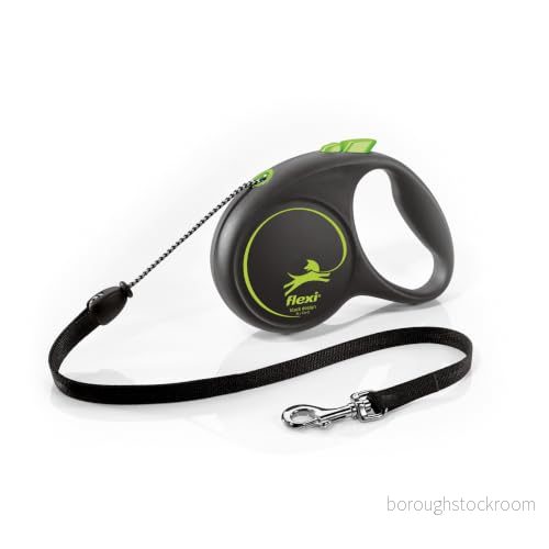 Flexi Black Design m leash 5 20 kg green 4000498033425