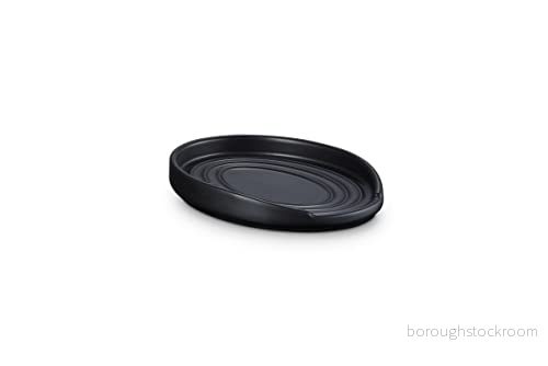 Le Creuset Spoon Holder Oval Matte Black 15 cm 843251164097