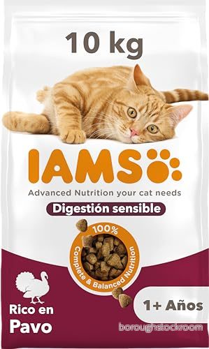 Iams CAT Vitality Adult/Senior Sens Digestion Turkey 10 kg 8710255192062