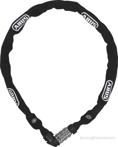 ABUS 1200 Web chain with integrated lock black 4003318563423