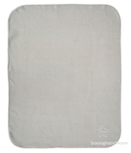 Lorelli Babyfilt Polar storlek 75 x 100 cm, gosig filt, polyester, från födseln, färg: mörkgrå 3800151938804