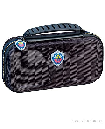 BigBen Interactive Switch Lite Traveler Deluxe Case The Legend of Zelda Hylian Shield Miscellaneous Bag Nintendo 663293111282