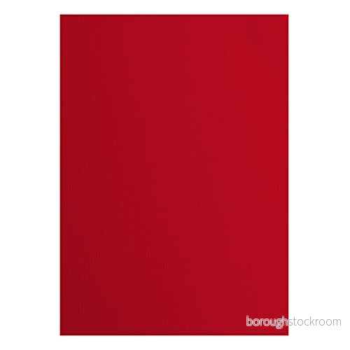 Vaessen Kreativ A4 textur Florens kortstur kanvas, papper, vallmo, en storlek 8716052218158