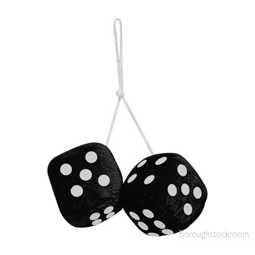 CARPOINT Fuzzy Dice 0510080 Désodorisant noir 8711293069781