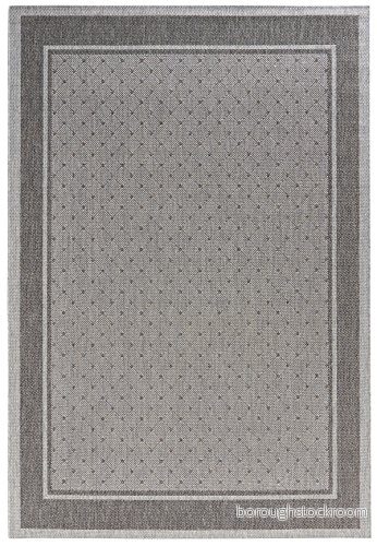 Hanse Home platt tyg matta Classy 160x230 cm GRÅ 4260482442682
