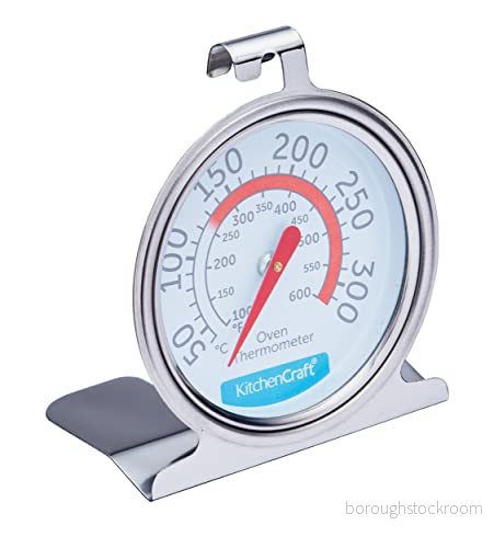 KitchenCraft Ugnstermometer, Silver, 6,5 x 8 cm 5028250117410