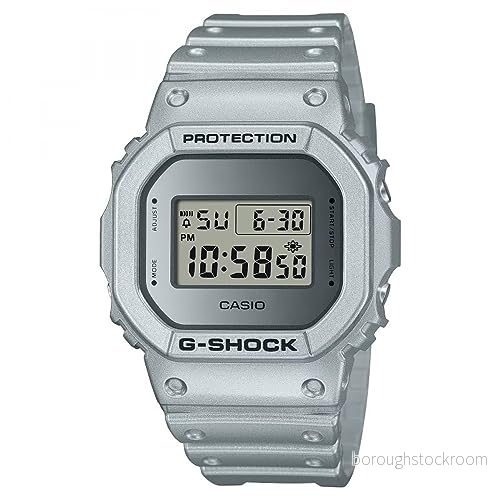 G SHOCK Unisex Digitalklocka silvercoloured, Storlek: One Size, Silver coloured 4549526353888