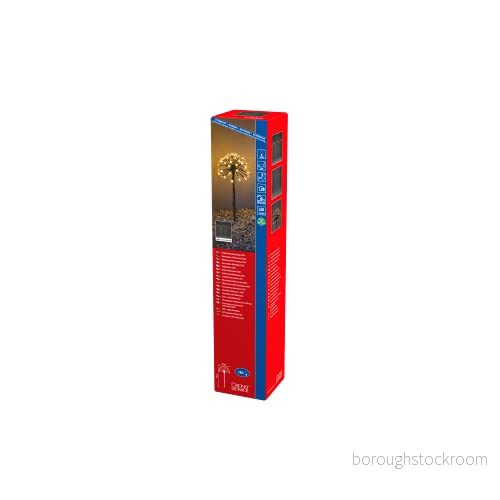 Konstsmide Christmas LED dekorbelysning tre maskrosor markspett IP44 7318304467805