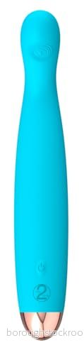 Cuties Mini Vibrator Blue 2.G Ljusblå/Roséguld 4024144553686
