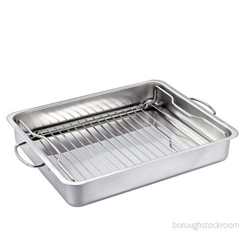 Küchenprofi 1066632840 grill och ugnsgrill STYLE, 40 cm BBQ, rostfritt stål, 6,8 liter 4007371069724