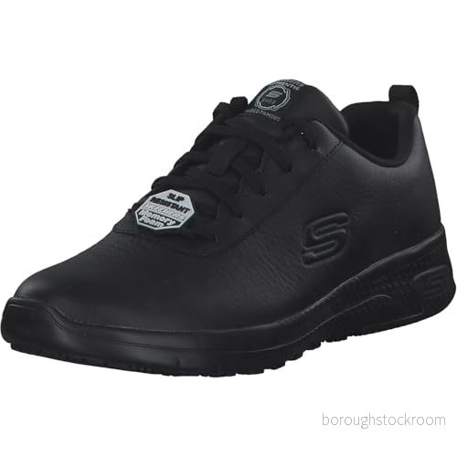 Skechers Dam Marsing Gmina matservicesko, Svart Prime Asien läder, 40 EU 194428534398