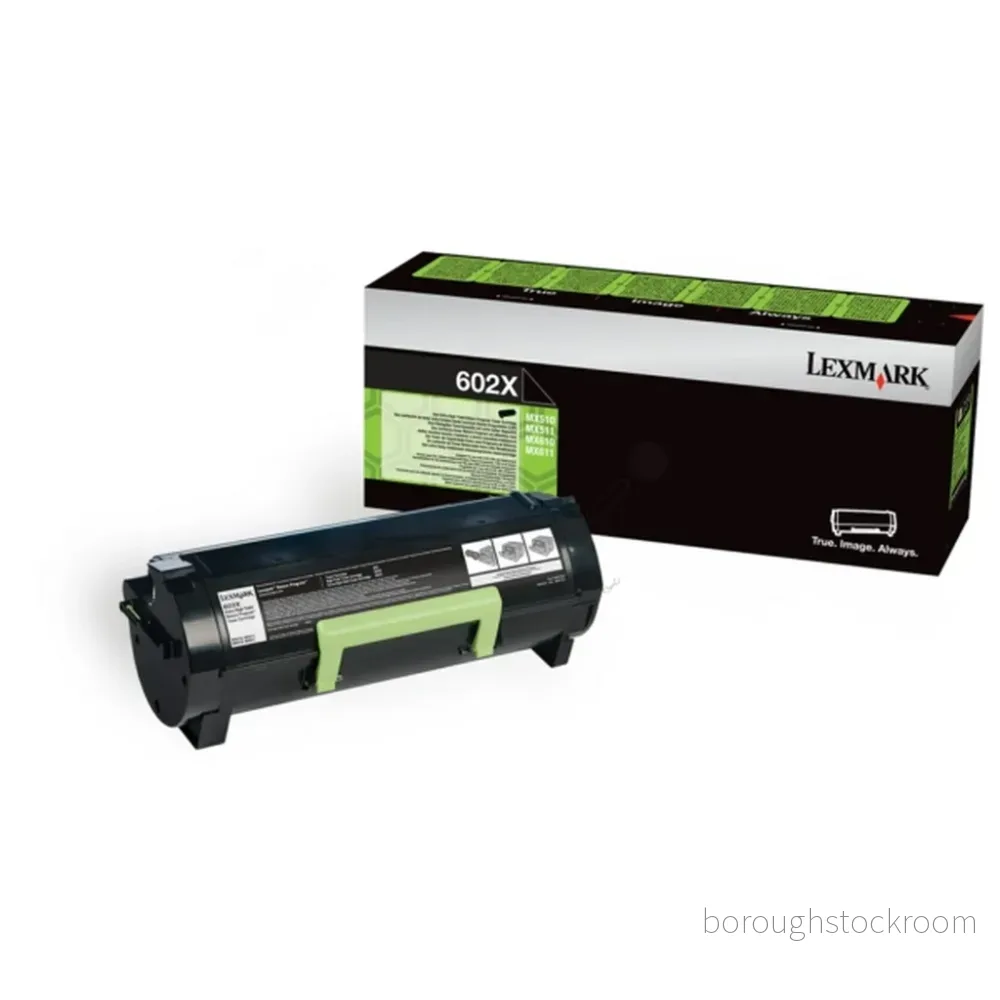 Lexmark Toner 60F2X00 602X svart 734646452212