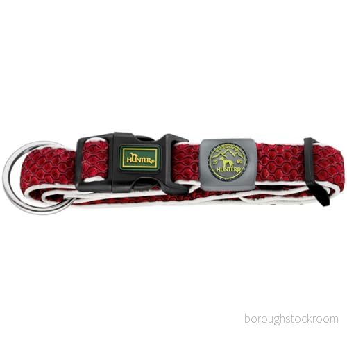 Collier pour Chien Hunter Plus Fil Rouge Taille L (40 60 cm) 4016739665904
