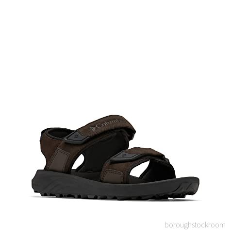 Columbia Trailstorm vandrare 2 band sportsandal för män, Bark/Svart, 39.5 EU 194894788196