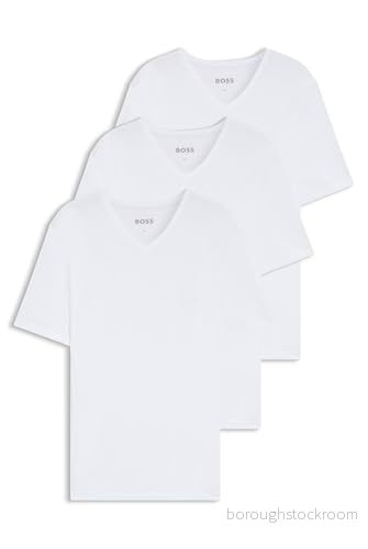 Boss Classic 3-pack Undertröja - Vit 4063535122889