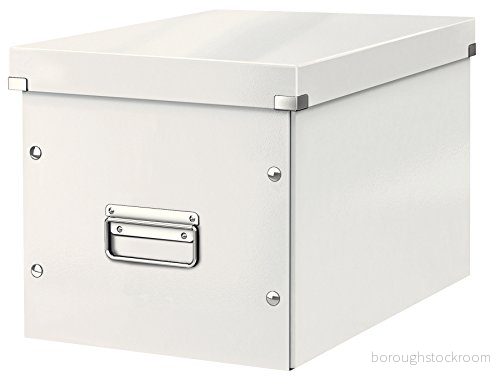 Leitz WOW Click and Store Förvaringsbox, large, vit, 61080001 4002432117130