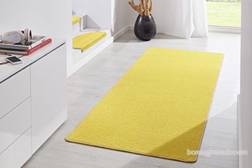 HANSE Home tjusig löpare 80x200 cm GUL 4260482449759