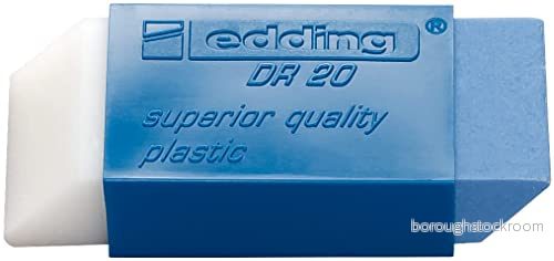 Edding radierer DR 20, plastradiator, 52 x 20 10 mm, 14 gram 4004764079421