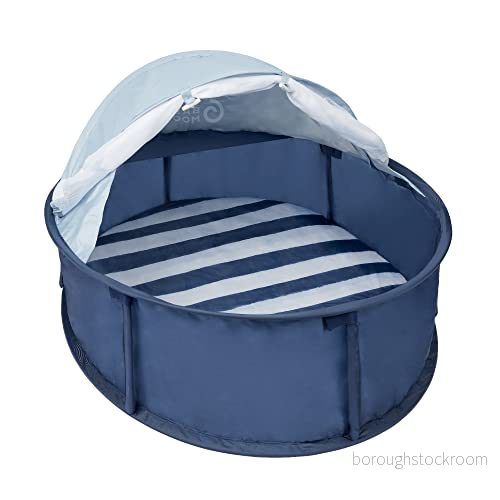 BabyMoov UV Tält, Blue/White 3661276173620
